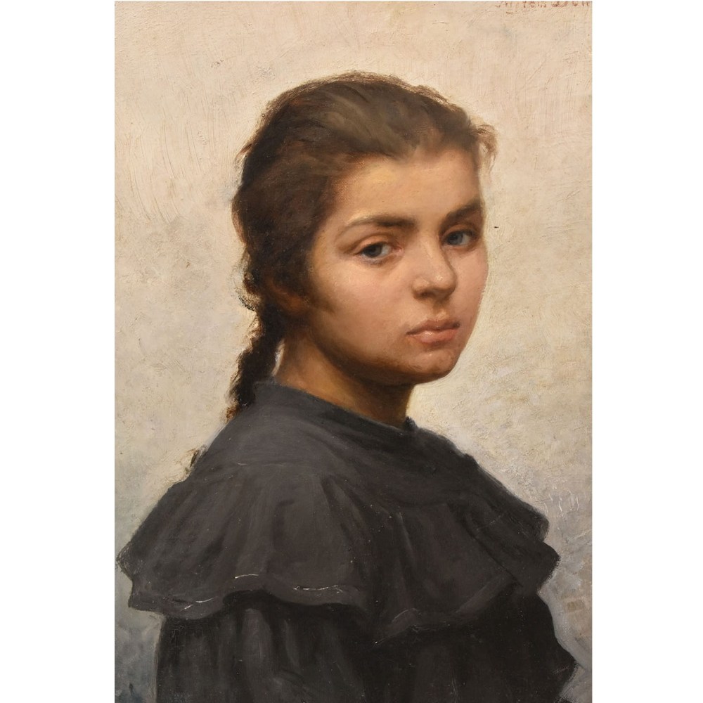 QR769 1a antique oil paintings woman portrait XIX.jpg
